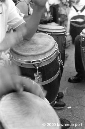 drum circle - congas